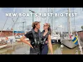 Download Lagu Crossing the Kiel Canal in Our New Sailboat Entering The Rough North Sea Sailing to Helgoland