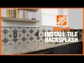 How to Install a Tile Backsplash The Home Depot