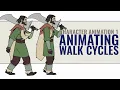 2D Animation Walk Cycles
