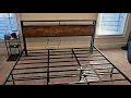 IRONCK California King Bed Frame REVIEW - Stylish Functional and Easy Assembly