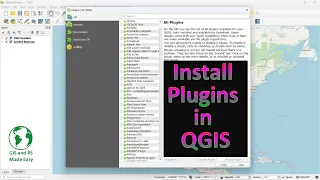 How to Install Plugins in QGIS