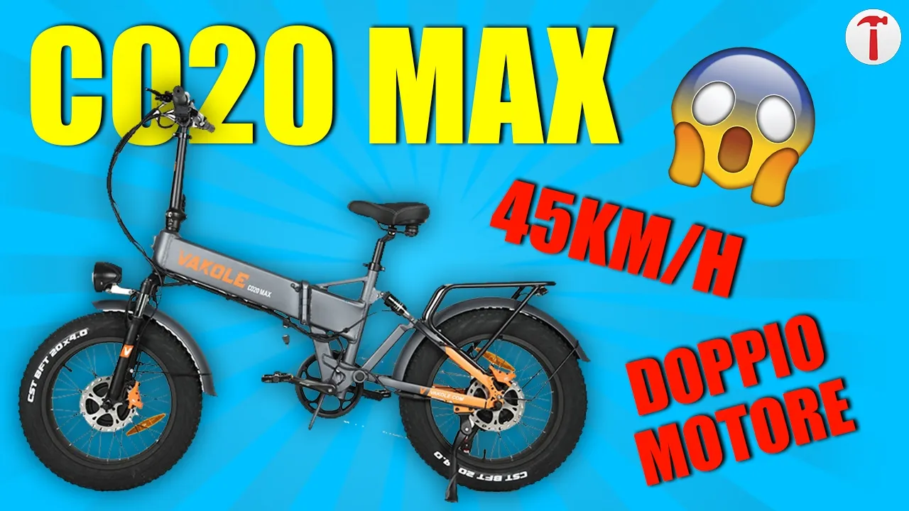 Anteprima di Vakole C020 Max: la MIGLIORE fat bike elettrica del 2024?
