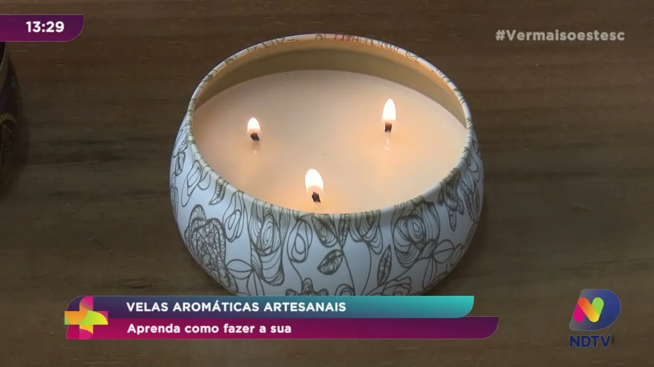 Velas aromáticas artesanais: aprenda como fazer a sua