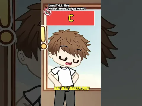 #pov : Kamu tidak bisa melihat benda dengan huruf "C"