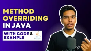 Method Overriding In Java - Object Oriented Programming In Java Indian Programmer
