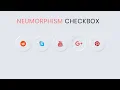Awesome Checkbox Design with CSS Neumorphism Effect