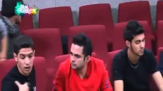 اضحك مع مصعب في حصة خليل ههه 17 11 2013 