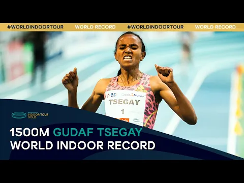 Women's 1500m World Indoor Record - Gudaf Tsegay | World Athletics Indoor Tour