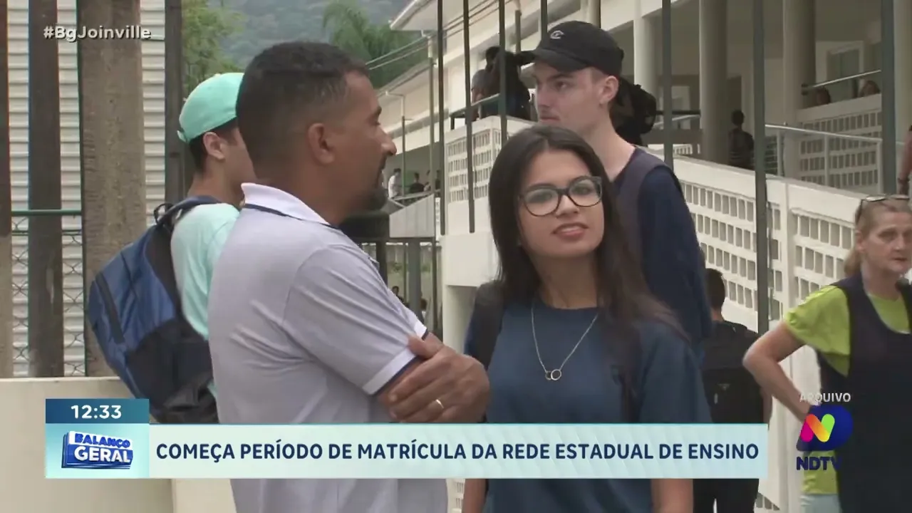 Começa período de matrícula da rede estadual de ensino