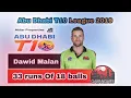 Download Lagu #AbuDhabiT10League2019 Dawid Malan | 33 Off 18 balls