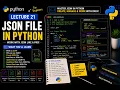Lecture 21 JSON Files in Python Create Load Add Update Delete Data Skillify