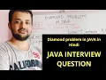 Java Interview Series Diamond Problem in JAVA Java Interview Questions
