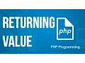 Functions Returning Values PHP