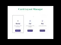 41 Flow Layout and Card Layout Usage in Java