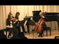 Jardin Musical - Fanny Mendelssohn - trio op.11 Dm IV - (performed by: Trio Dafne)