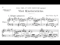 Download Lagu Robert Fuchs - 4 Klavierstücke, Op.111