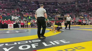 2023 D2 106 Final Javaan Yarbrough Copley VS Ethan Burkhart New Lexington