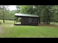 RENT-A-CAMP CABINS in TIPPECANOE RIVER STATE PARK INDIANA