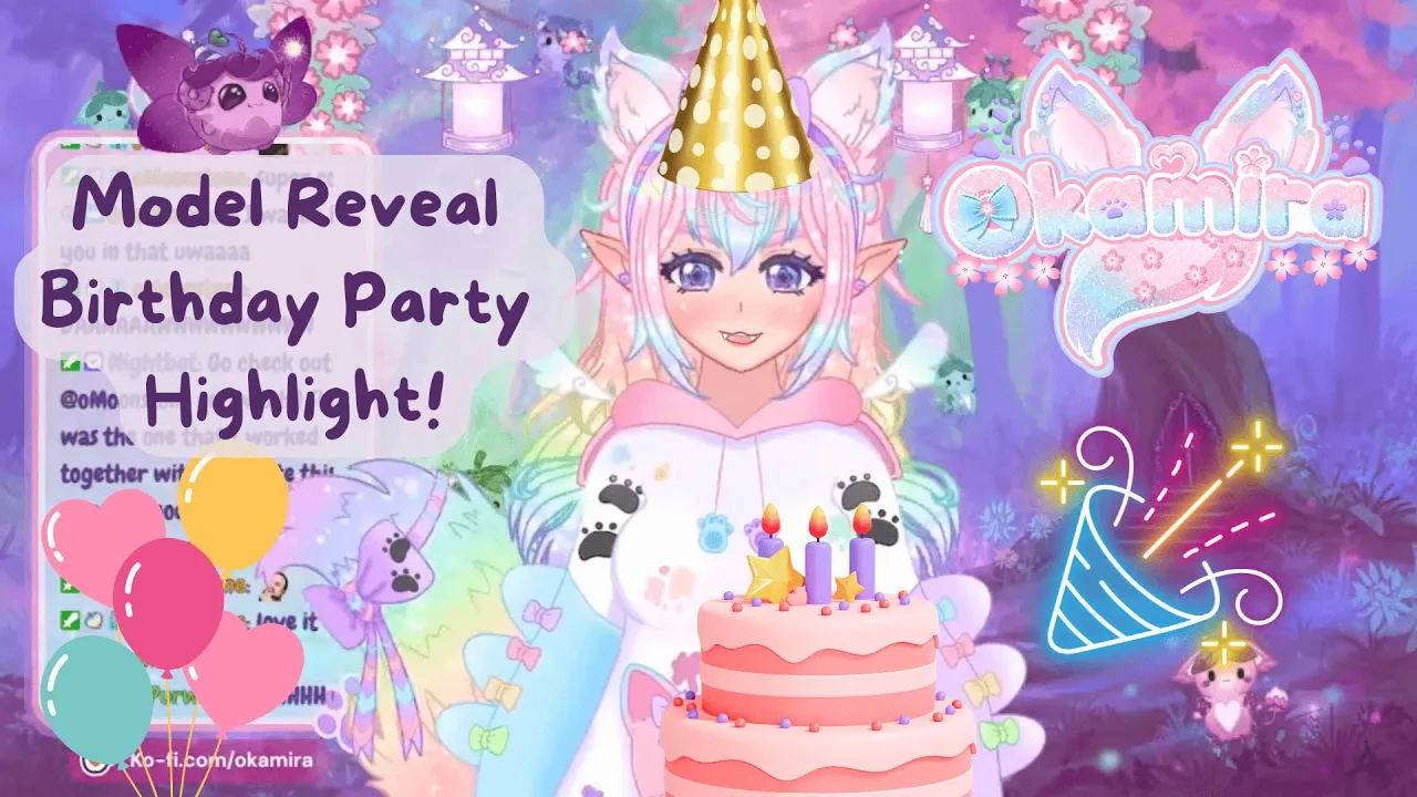 Model Reveal Bday Highlight Okamira