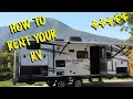 How to Rent out your RV Camper or 5th Wheel