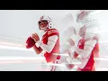 Wisconsin Football WI red with Colton Joseph