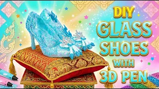 รองเท้าตุ๊กตาสุดน่ารักด้วยปากกา 3D! งานประดิษฐ์โมเดลจิ๋วและของตกแต่ง