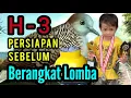 Lagu H-3 Persiapan Burung Perkutut , Sebelum Berangkat Lomba @mangoendjoyochannel8053