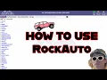 How to Use RockAuto Complete Beginners Guide - Order Car Parts Online