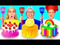 Download Lagu Masakanku vs Nenek Tantangan Dekorasi Kue | Resep Makanan Lucu RaPaPa Challenge