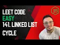 LeetCode 141 Linked List Cycle in JavaScript