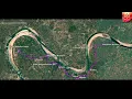 माँ नर्मदा परिक्रमा पैदल मार्ग - Day 23 - Ori to Indore, Gujarat - Virtual Aerial Tour