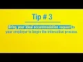 Top Tips for Reasonable Accommodations Overcoming Barriers