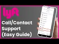 How to Call Lyft Driver Support