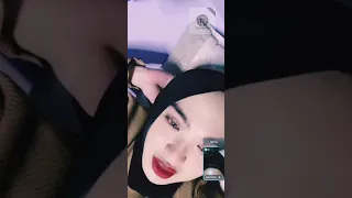 kerudung hitam vc sambil live u0026 megang anu nya bikin penasaran tonton sampai habis
