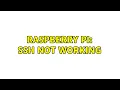 Raspberry Pi ssh not working 5 Solutions