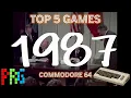 BEST Commodore 64 Games Of 1987 TOP 5 C64 Games From The 80s