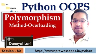 OOP Polymorphism in Python Method Overloading Python Tutorial for Beginners