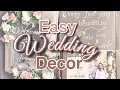 HOW TO MAKE A MIRROR CALLIGRAPHY WEDDING SIGN Aesthetic Wedding Decor on a Budget heyitsjenn