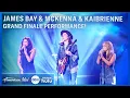 EPIC Kaibrienne and McKenna Faith Breinholt sing With James Bay On Let It Go - American Idol 2024