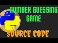 Number Guessing Game Python Python Random Number Guessing Game with source code 2020