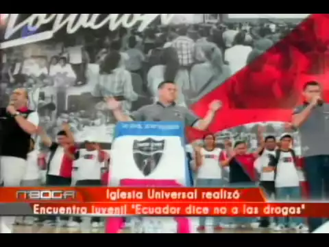 Iglesia Universal realizó encuentro Juvenil Ecuador dice no a las drogas