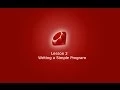 Learn Ruby Programming Lesson 2 - Writing a Simple Program