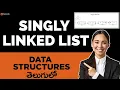 Implementation of singly linked list Data Structures in Telugu