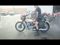 1972 Suzuki T500 Titan startup video