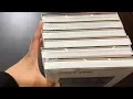 UNBOXING ♡ WANNA ONE 1÷x=1 UNDIVIDED (ALL VERSIONS)