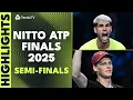 Lagu Alcaraz vs Auger-Aliassime, Sinner vs de Minaur | Nitto ATP Finals 2025 Semi-Finals Highlights