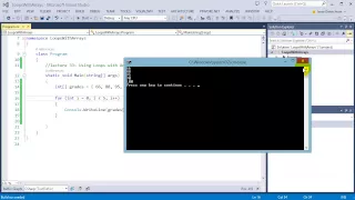 Learn C for beginners 33 - Using Loops with Arrays