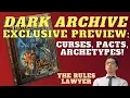 EXCLUSIVE of Pathfinder 2e s Dark Archive Curses Pacts and Archetypes Rules Lawyer