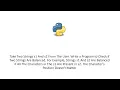 Take Two Strings s1 And s2 From The User Write a Program to Check if Two Strings Are Balanced For