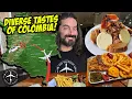 COLOMBIAN FOOD REGION BY REGION Melgar Bogota Leticia